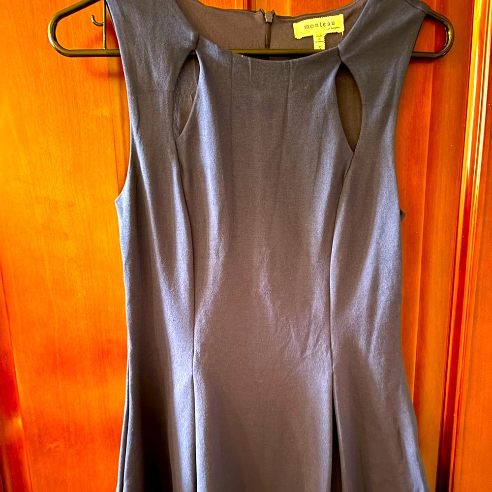 Monteau Aline dress Navy